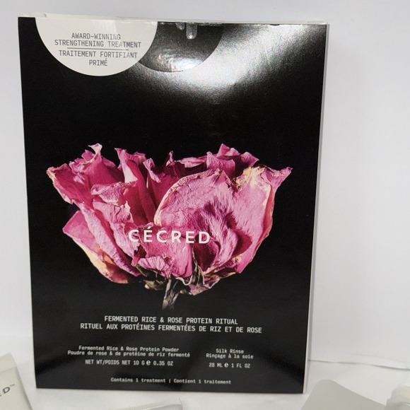 Cecred‎ Hair Strengthening Kit Fermented Rice & Rose Protein Ritual 1 Treatment - Picture 2 of 5